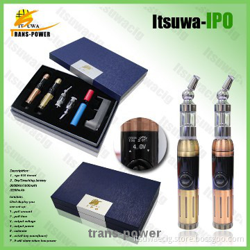 No leakage eGo E-cigarette Itsuwa IPO Double Kit dry battery